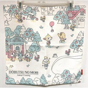 Nintendo Animal Crossing Cushion Covers 2 QTY Blue & Yellow  (sold as set)